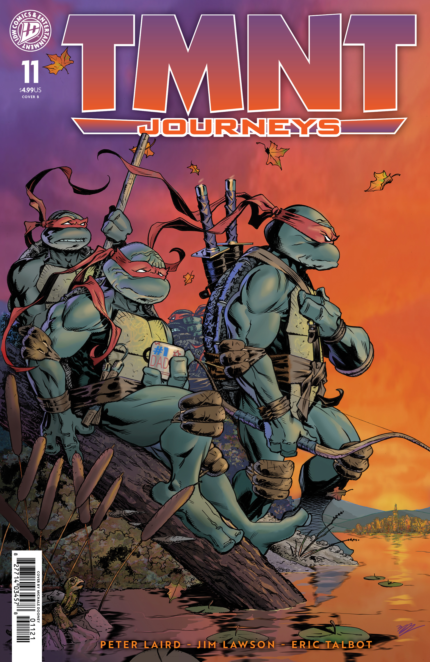 TMNT: Journeys #11 Variant B (Dooney) (7/1/2026)