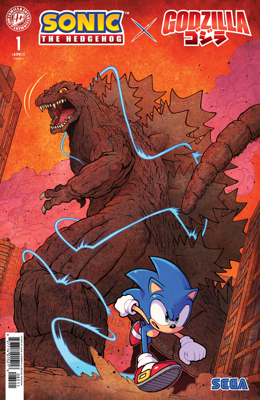 Sonic the Hedgehog x Godzilla #1 Cover A (Lawrence) (7/15/2026)