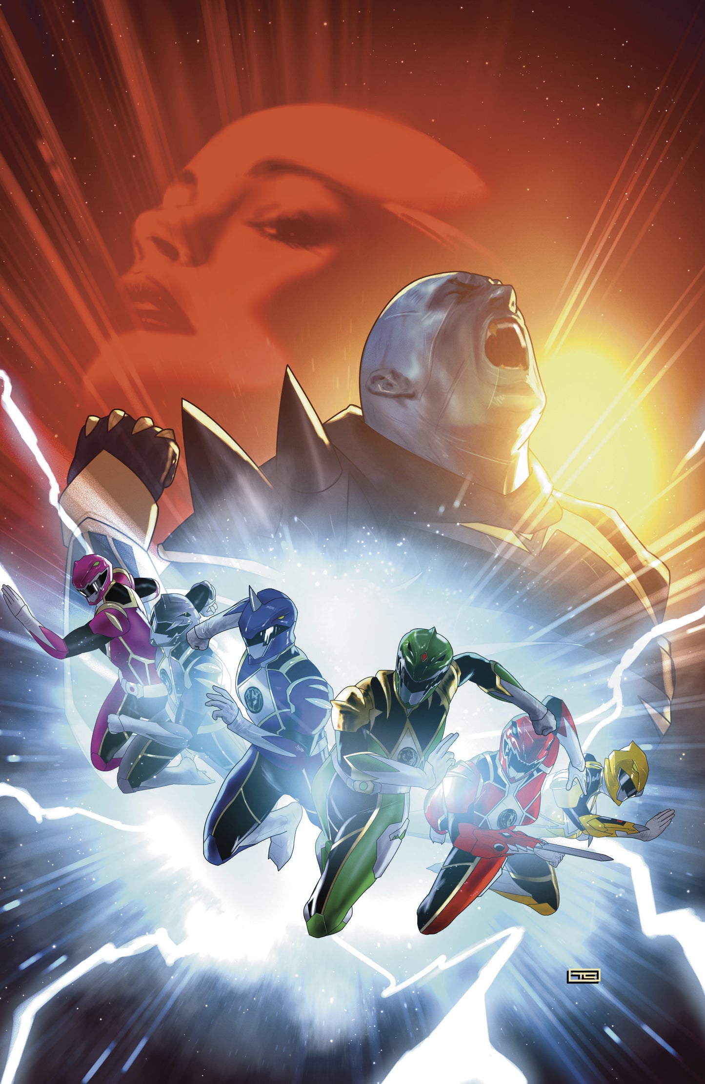 Power Rangers Prime #12 I Unlimited Variant (Full Art, Clarke) (11/19/2025)