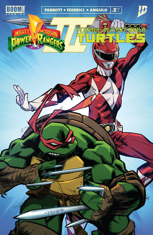 Mighty Morphin Power Rangers/Teenage Mutant Ninja Turtles III #2 B Variant (Dressed, Randolph) (9/24/2025)