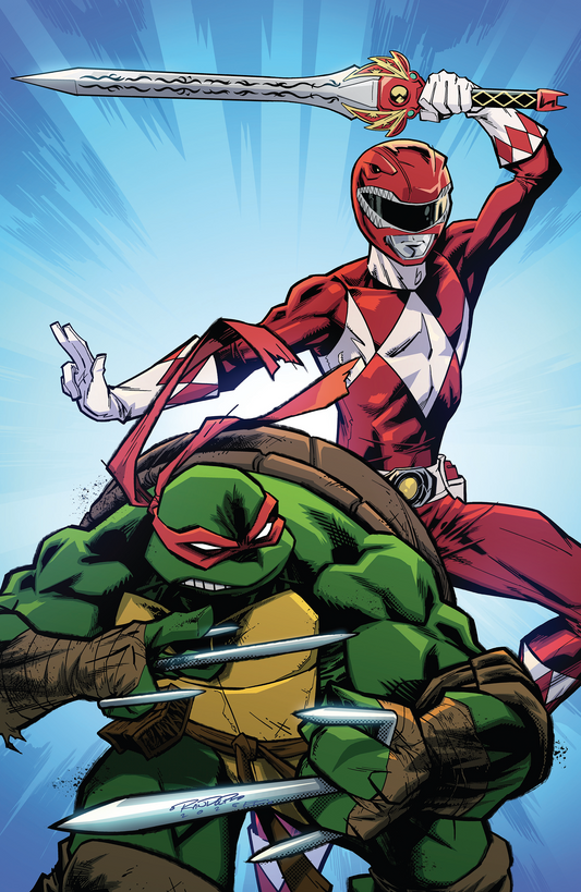Mighty Morphin Power Rangers/Teenage Mutant Ninja Turtles III #2 L Unlimited Variant (Full Art, Randolph) (9/24/2025)