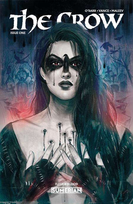 The Crow: Flesh & Blood #1 Cover A by Suspiria Vilchez