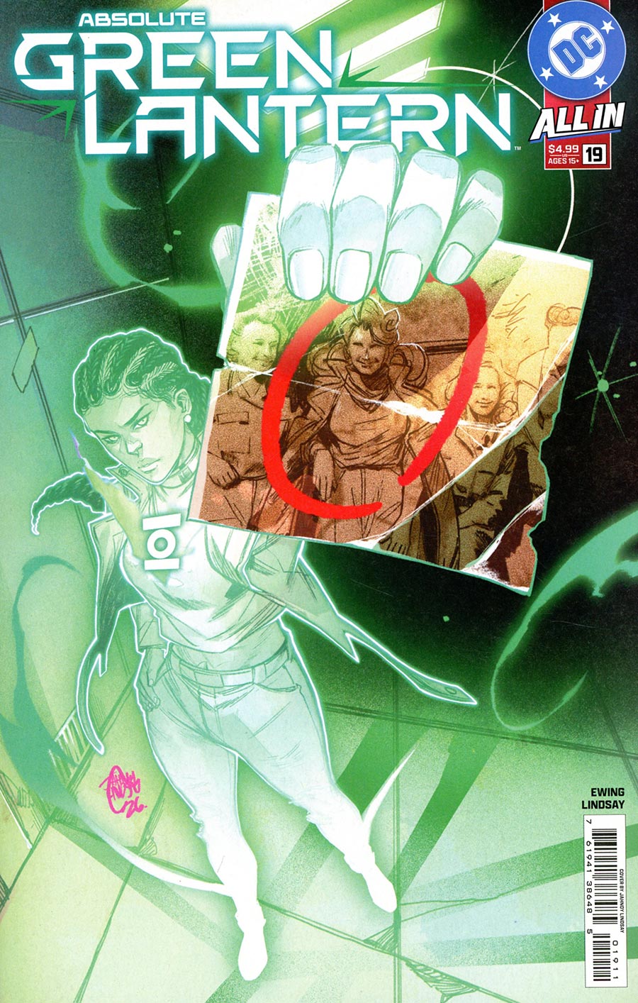 Absolute Green Lantern #19 Cover A by Jahnoy Lindsay