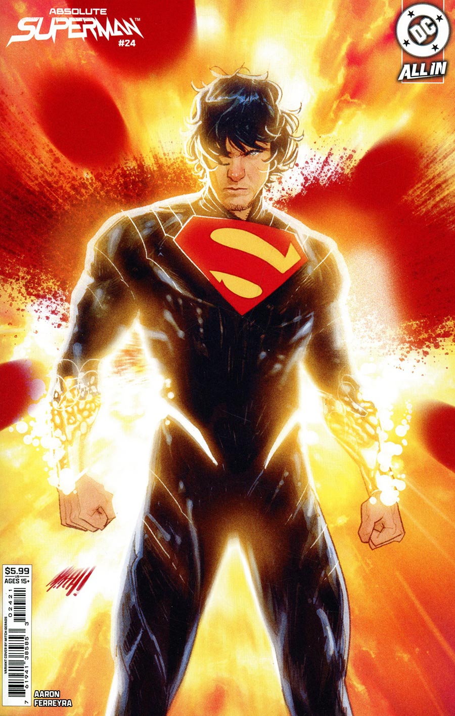 Absolute Superman #24 Cover B by Mitch Gerads