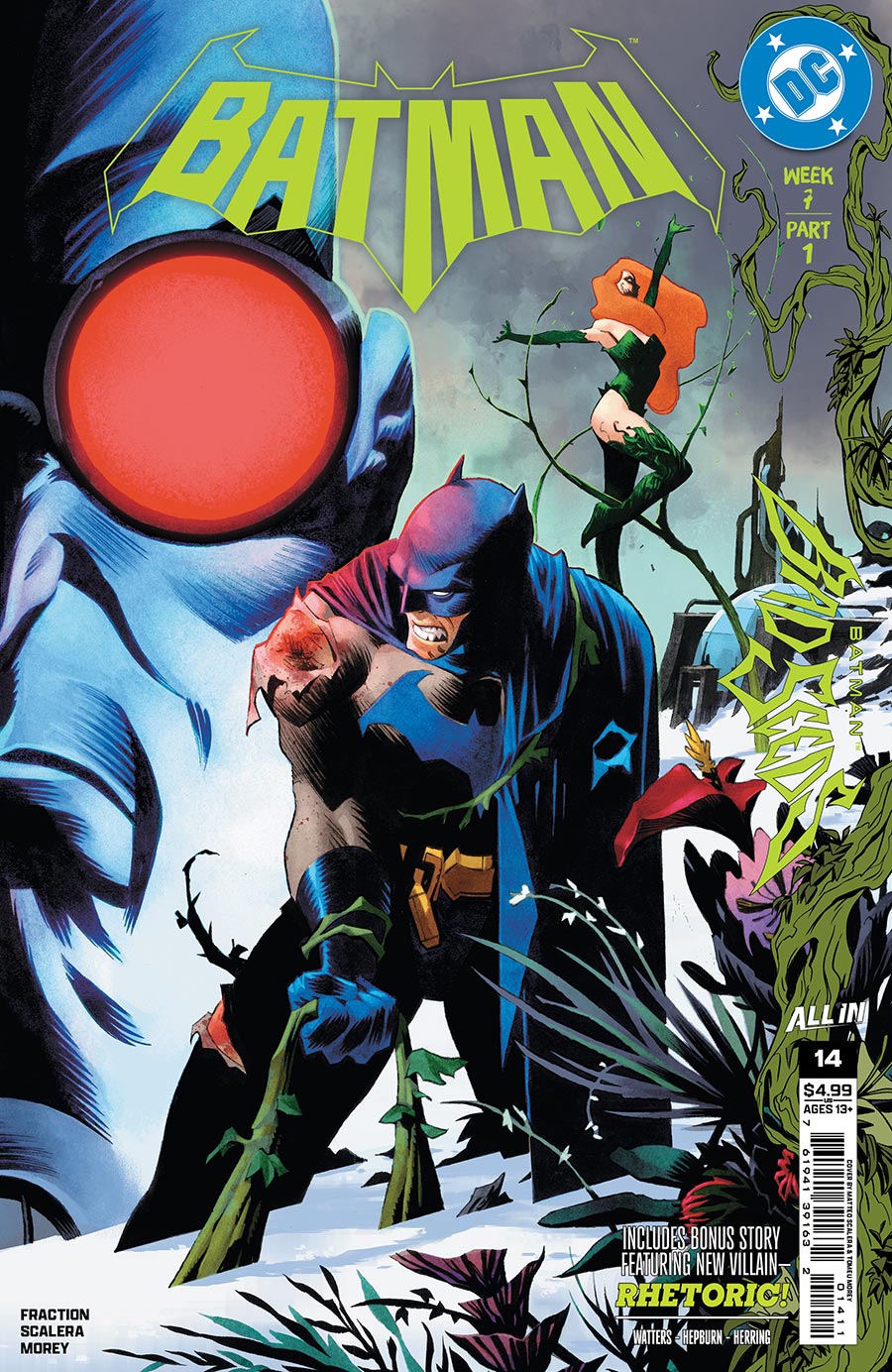 Batman #14 Cover A by Matteo Scalera - Batman Bad Seeds