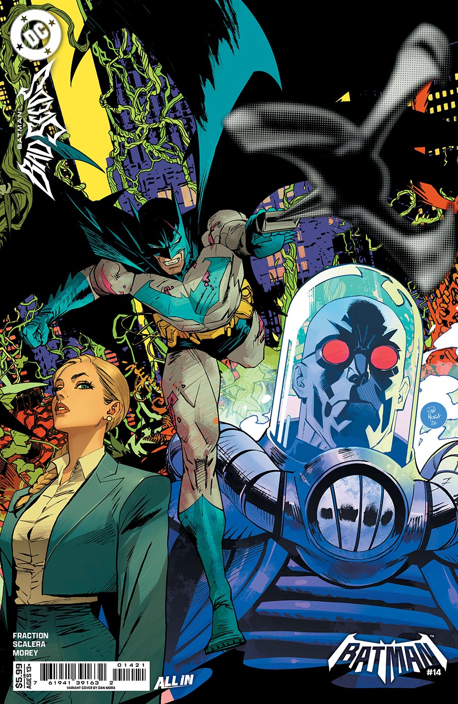 Batman #14 Cover B by Dan Mora - Batman Bad Seeds