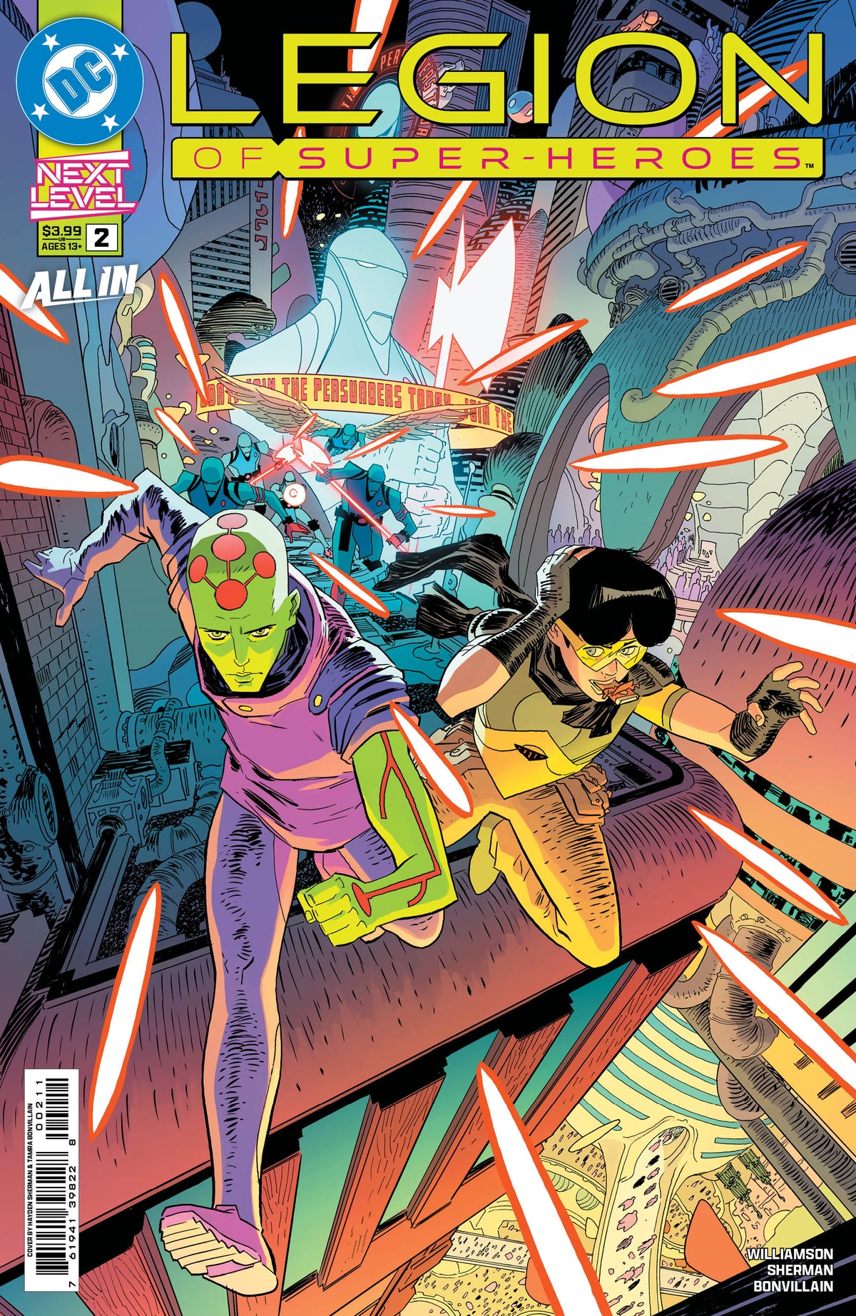 LEGION OF SUPER-HEROES #2 CVR A HAYDEN SHERMAN (10/14/2026)