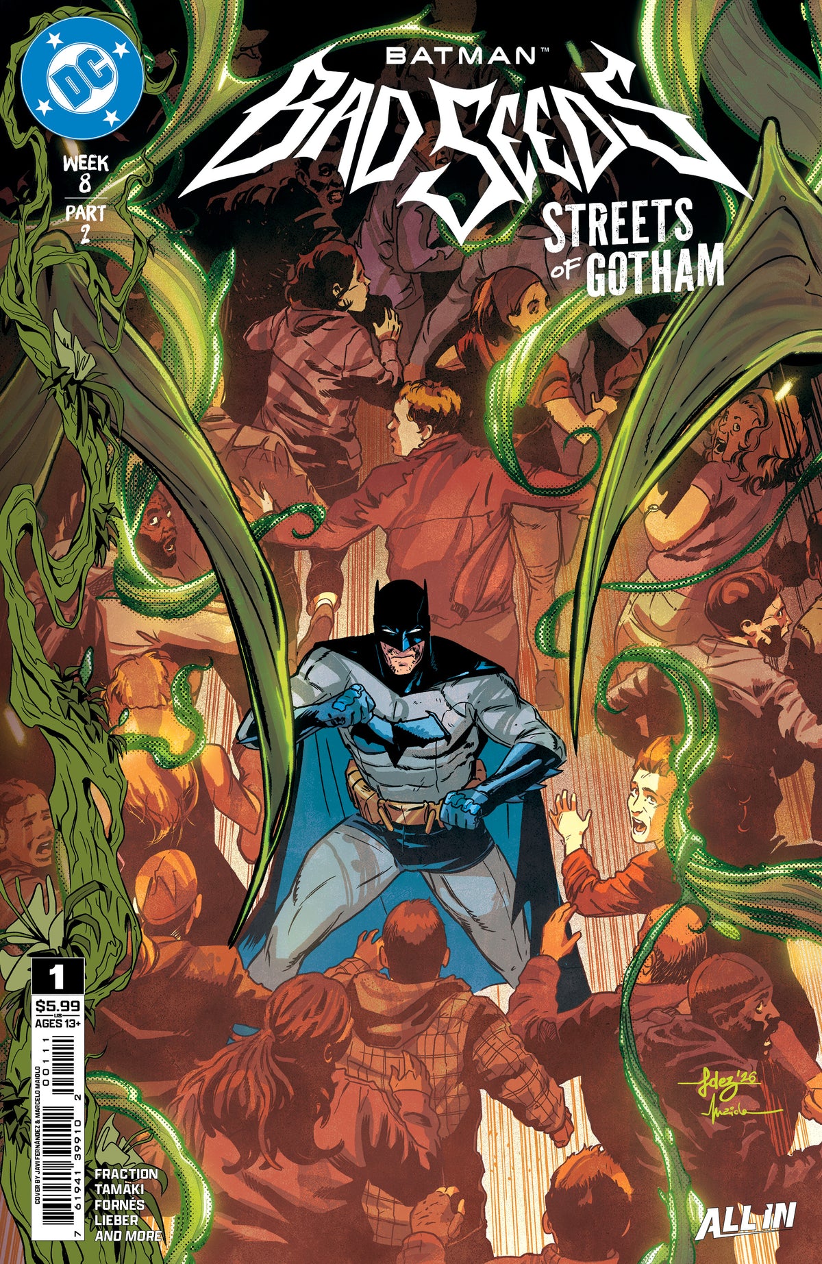BATMAN BAD SEEDS STREETS OF GOTHAM #1 (ONE SHOT) CVR A JAVI FERNANDEZ (10/14/2026)