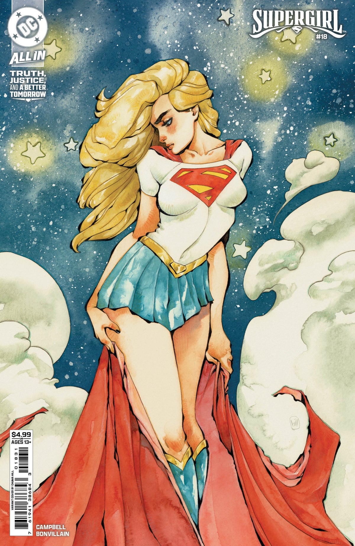 SUPERGIRL #18 CVR C CHUMA HILL CARD STOCK VAR (10/14/2026)