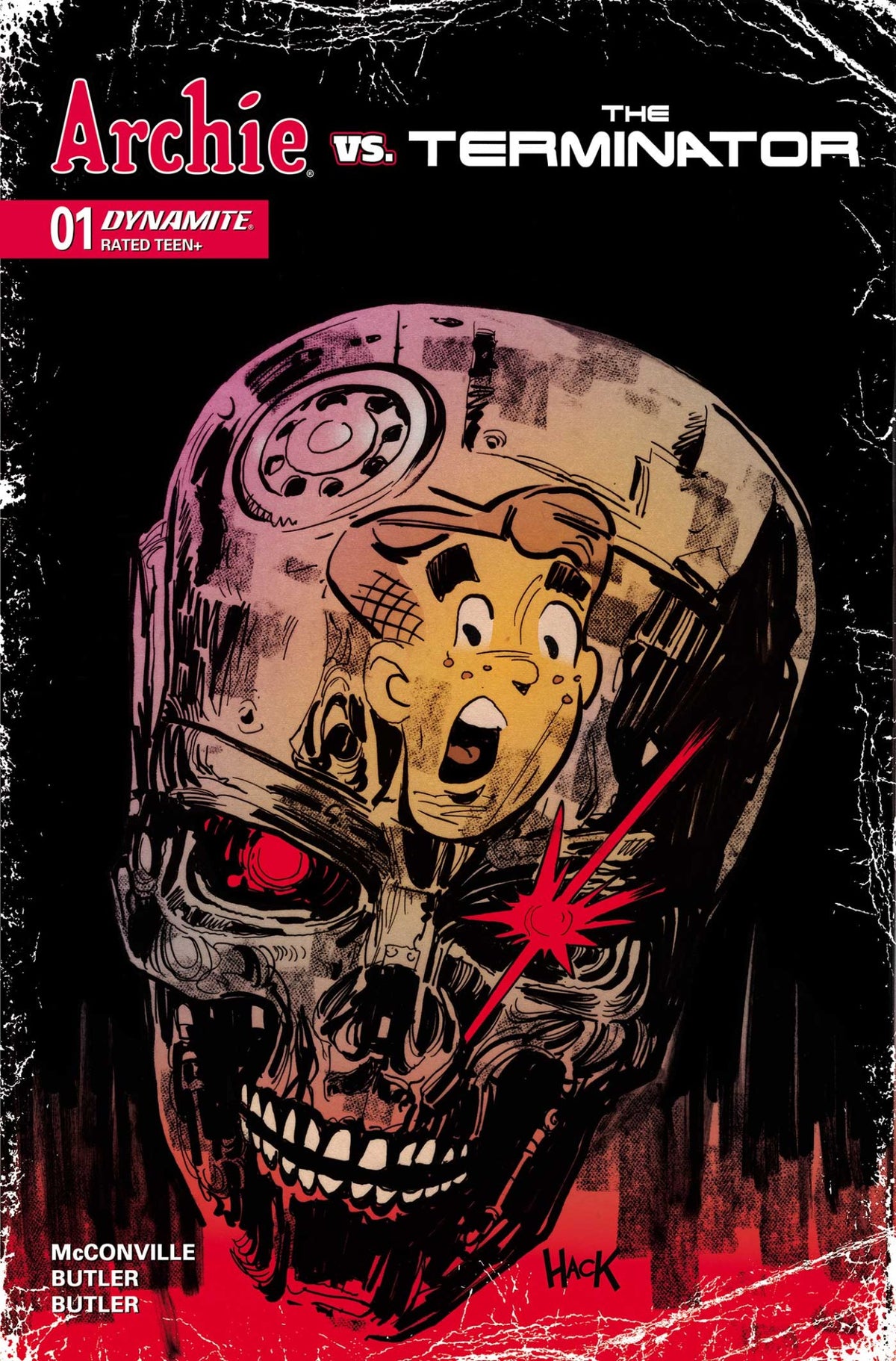 ARCHIE VS THE TERMINATOR #1 CVR C ROBERT HACK VAR (10/14/2026)